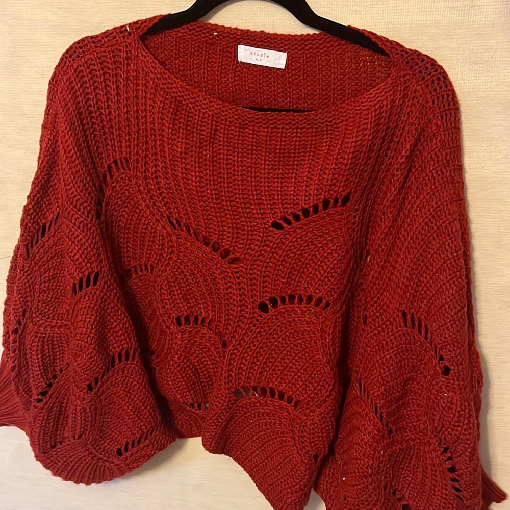Red sweater